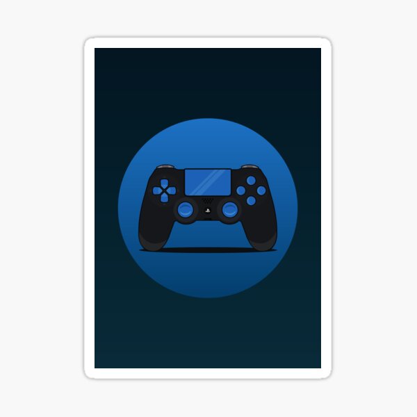 Gaming Controller Illustration Sticker