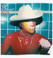 cage the elephant- social cues Poster