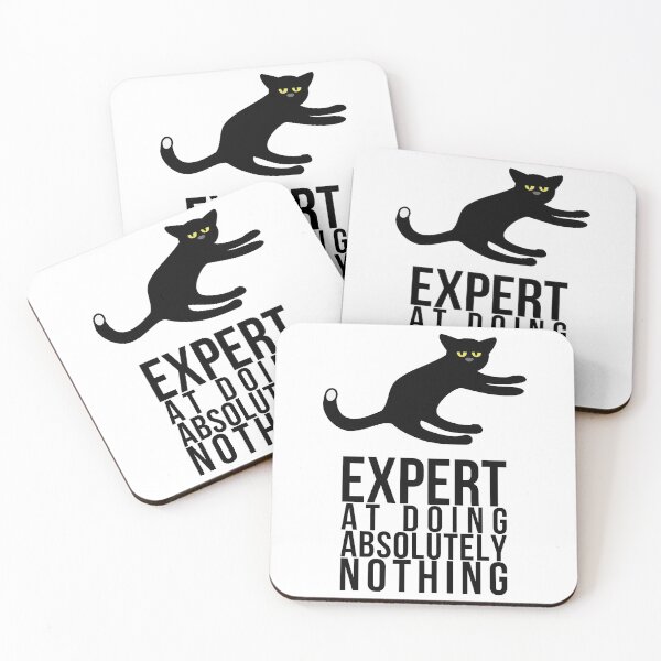 Item preview, CAT - EXPERT AT DOING ABSOLUTELY NOTHING designed and sold by Jon Mardin.