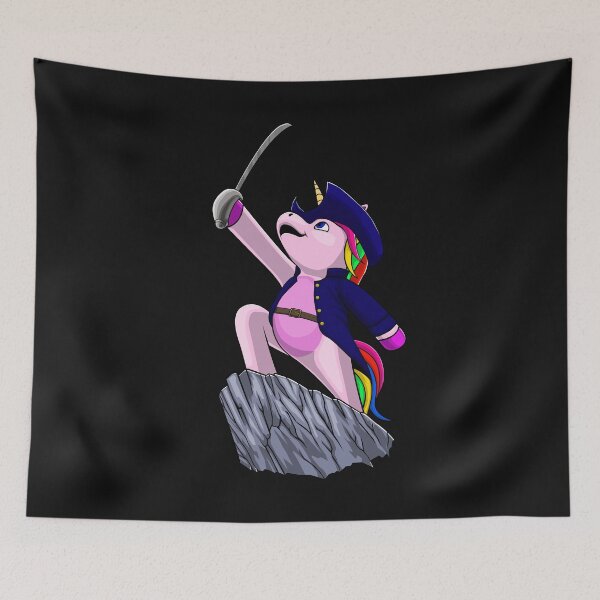 Item preview, Unicorn Pirate Viking Novelty Halloween designed and sold by Bendthetrend.