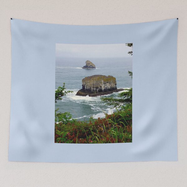 Item preview,  Cape Meares Sea Stacks ~ Oregon   designed and sold by Elaine Bawden.
