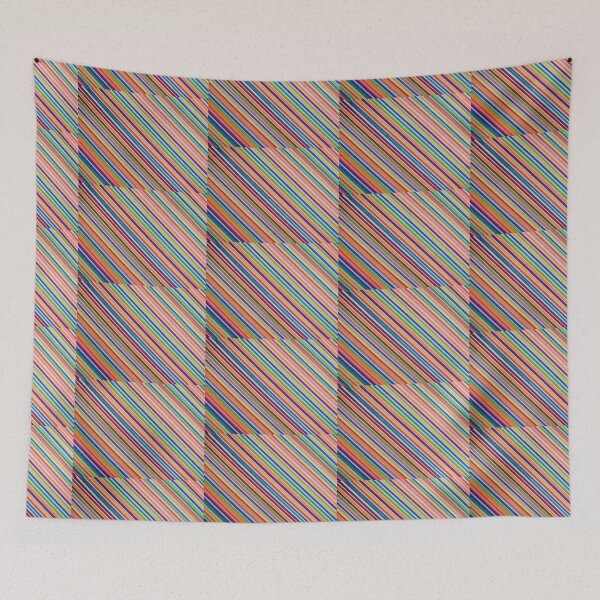 Item preview, Diagonal Colourful Lines designed and sold by Rosaria.