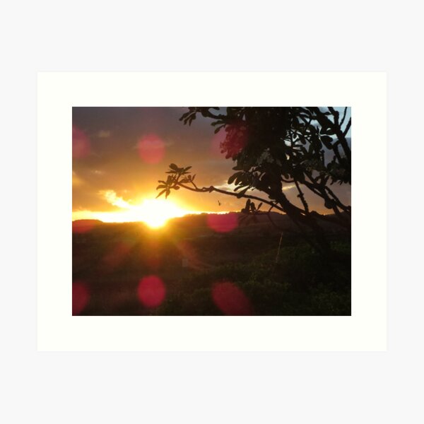 Aloha Sun Art Print