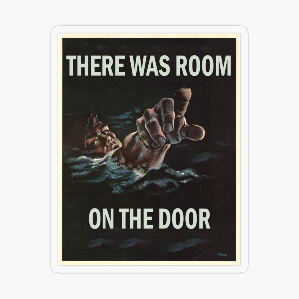 Room on the Door - Parody Titanic Poster | Tote Bag