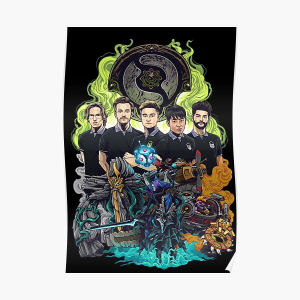 OG Dota 2 Poster