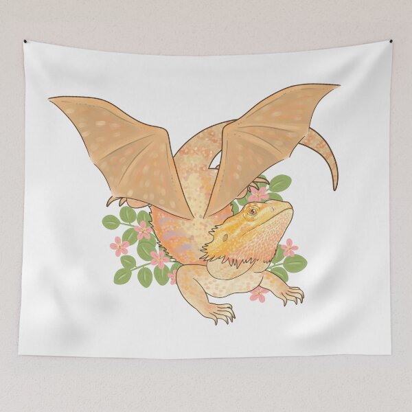 Item preview, Bearded Dragon with Wings designed and sold by Paige Penrose.