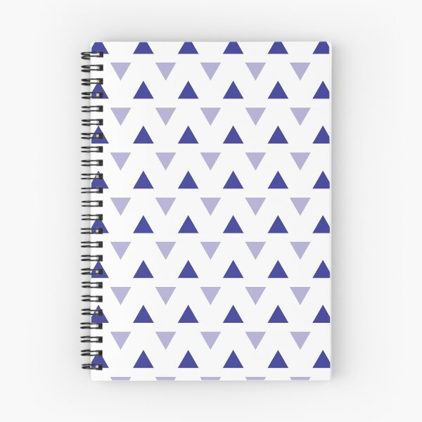 Item preview, Big Blue Triangles Pattern designed and sold by 2CreativeNomads.