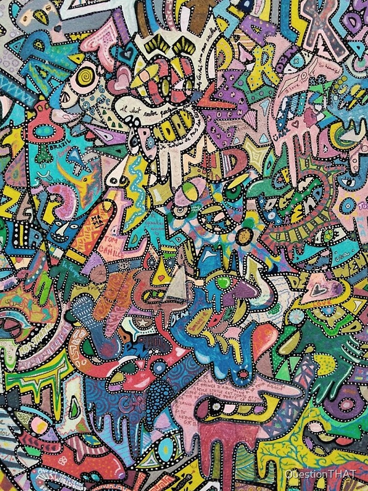 Thumbnail 5 of 5, iPhone Case, Doodle designed and sold by QuestionTHAT.