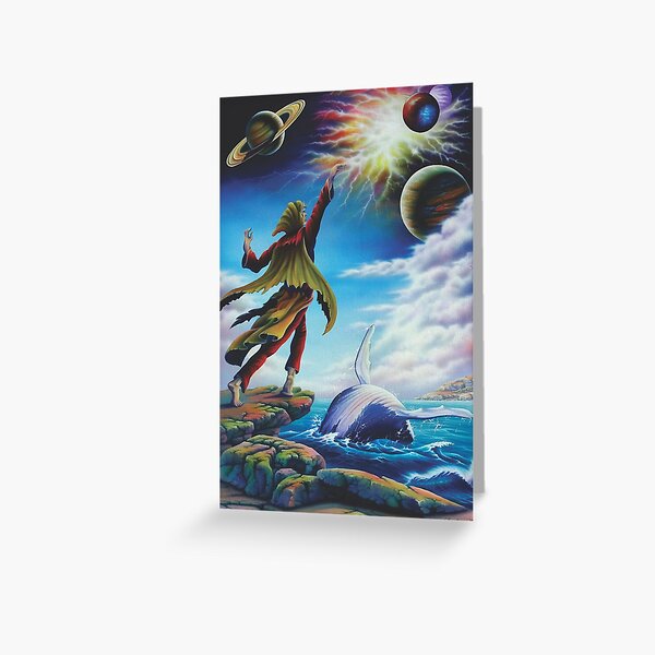 “Whale Wizard” Greeting Card by speedlineart | Redbubble