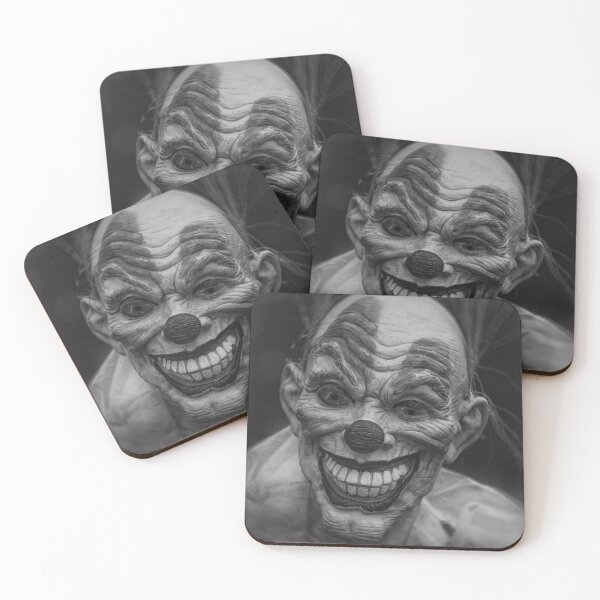 Clown Coasters (Set of 4)
