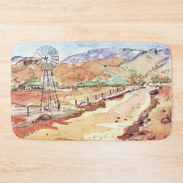 Item preview, Windpomp in the Karoo designed and sold by Maree Clarkson .