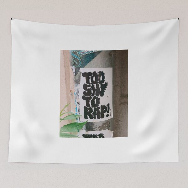 Item preview, demasiado tímido para rapear designed and sold by QuestionTHAT.
