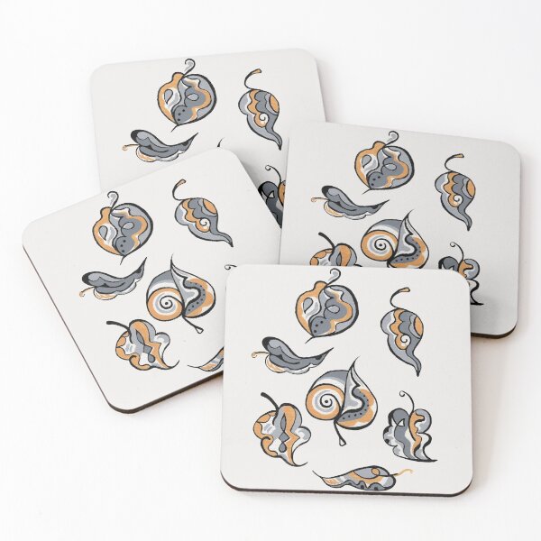 Item preview, Leaves Painted in Acrylic designed and sold by Sharon Schwalbe.