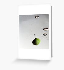 Processed Peas Greeting Card