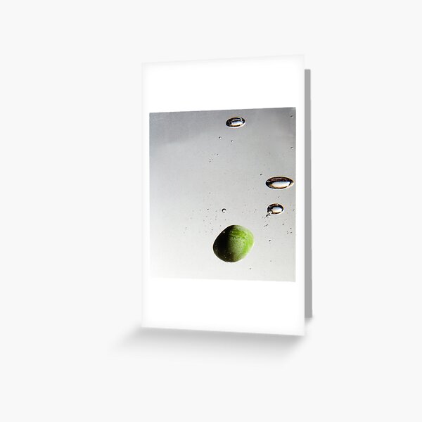 Processed Peas Greeting Card