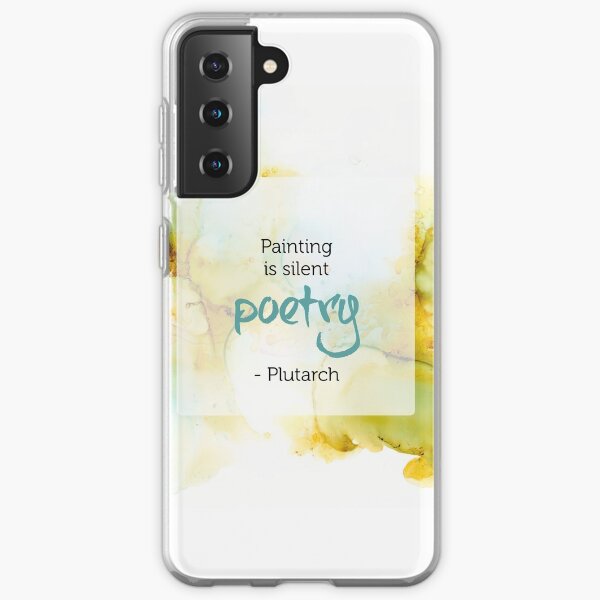 Inspirational Quote - Alcohol Ink Samsung Galaxy Soft Case