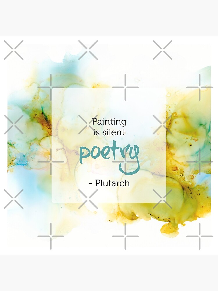 Thumbnail 3 of 3, Poster, Inspirational Quote - Alcohol Ink designed and sold by qwollock.