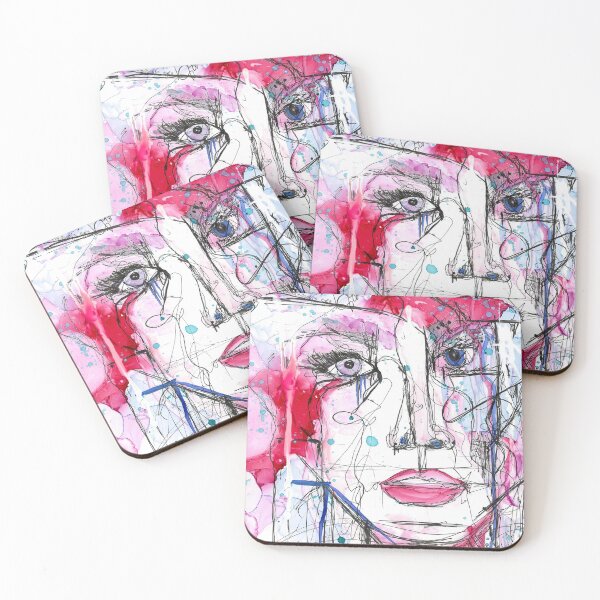 Item preview, Girl with Kaleidoscopeeyes.  designed and sold by Peta Wakeham.