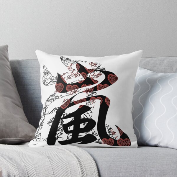 Item preview, Arashi Random Scribble Red designed and sold by Angela Dupuy.