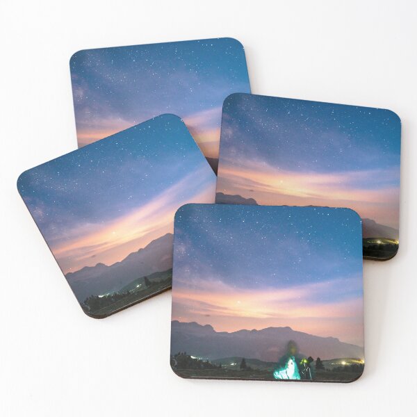 Item preview, Milky way over the Canin grup in a summer night designed and sold by zakaz86.