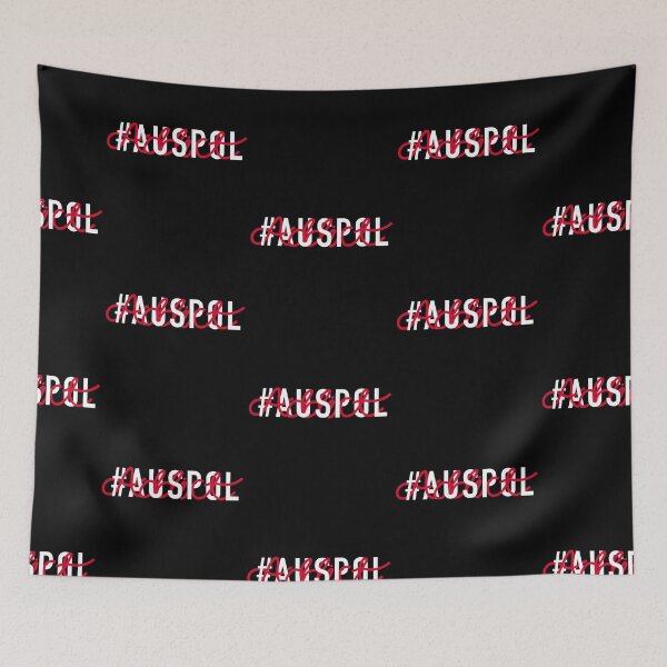Item preview, #Auspol Addict, the Australian Politics hashtag that has people clicking refresh. designed and sold by Good-Politics.
