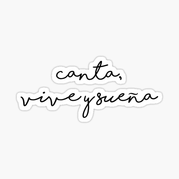 Canta, Vive y Sueña Juan Gabriel Pegatina