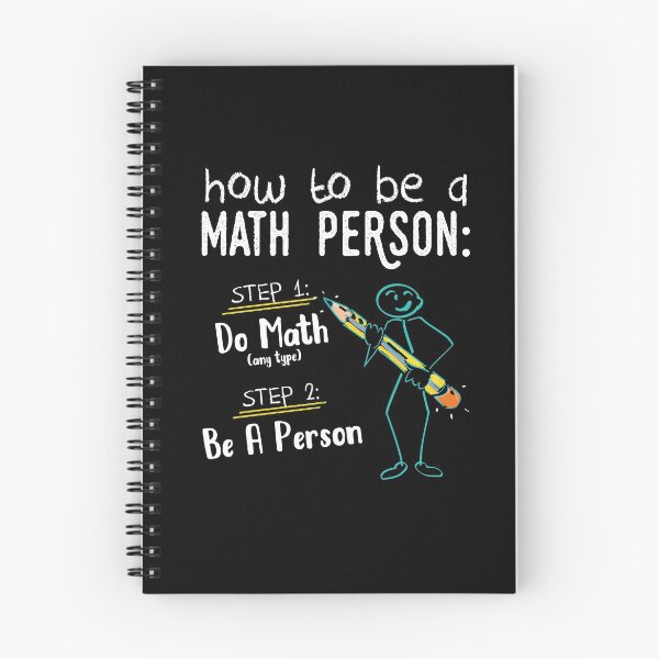 Item preview, How To Be A Math Person Teacher Mathematics Professor Gift designed and sold by Dressed For  Duty.