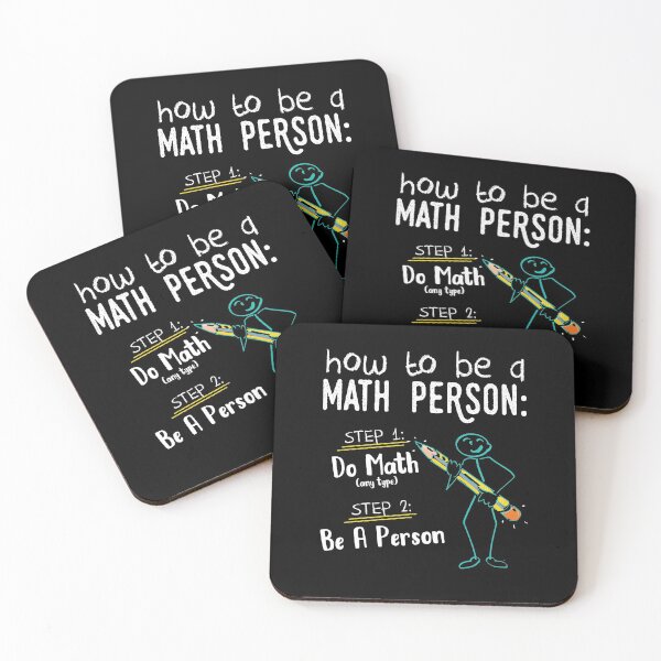 Item preview, How To Be A Math Person Teacher Mathematics Professor Gift designed and sold by Dressed For  Duty.