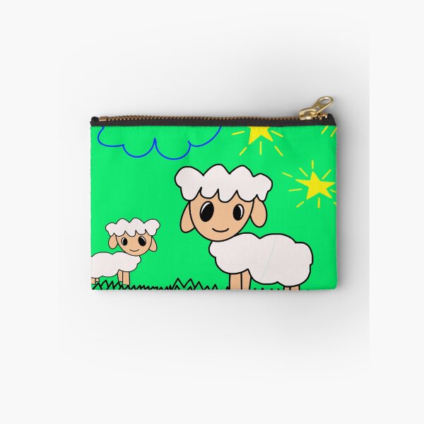 Item preview, Lambs eating grass designed and sold by Barktoonz.