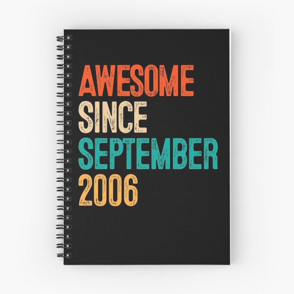 Item preview, Awesome Since September 2006 13 Year Old Gift 13th Birthday  designed and sold by Nikolaienko Artem.