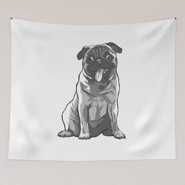 Item preview, Pug, perro designed and sold by DerSenat.