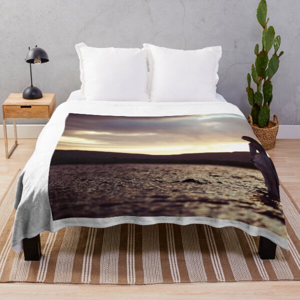 A Place between the Pines No 9 Throw Blanket