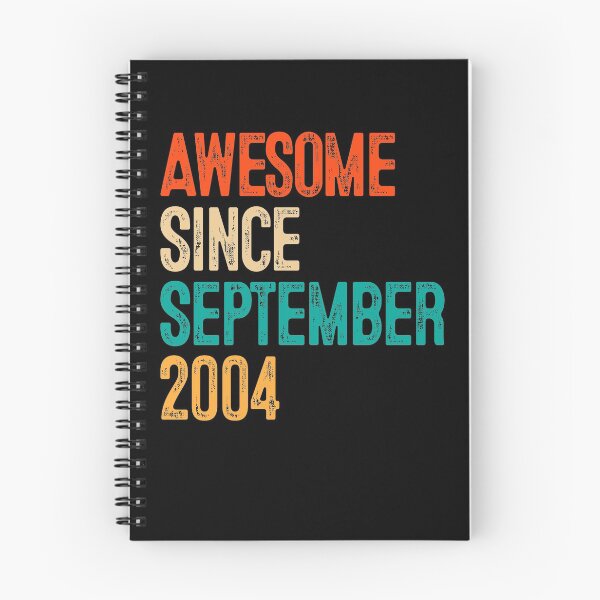 Item preview, Awesome Since September 2004 15 Year Old Gift 15th Birthday designed and sold by Nikolaienko Artem.