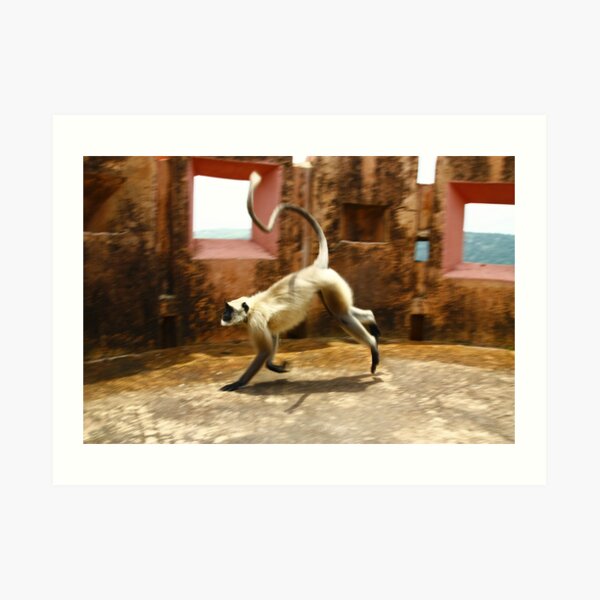 Run Baby Run Art Print