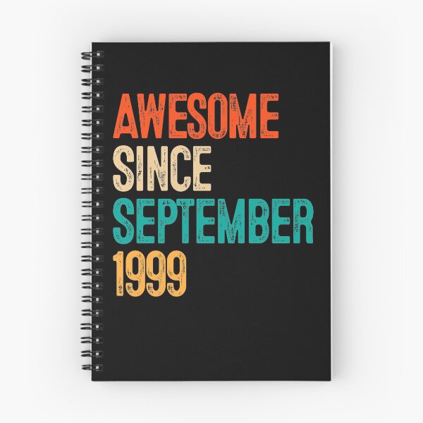 Item preview, Awesome Since September 1999 20 Year Old Gift 20th Birthday designed and sold by Nikolaienko Artem.