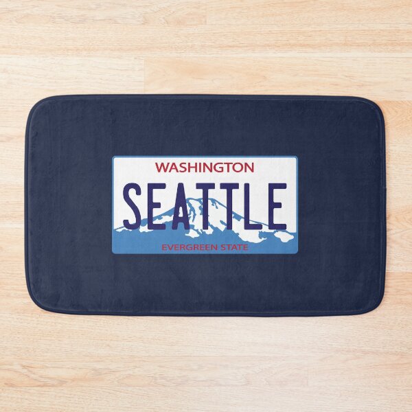 Item preview, Seattle Washington Plate designed and sold by getpressedshirt.