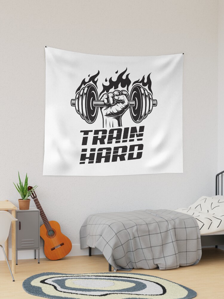 Gym wall tapestry hot sale