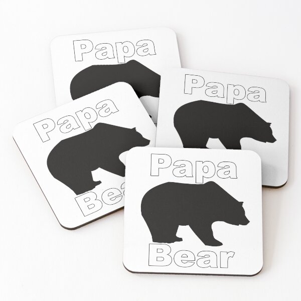 Item preview, Papa bear design Silhouette designed and sold by onjcdesign.