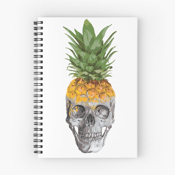 Item preview, Pineapple skull designed and sold by ObscureM.