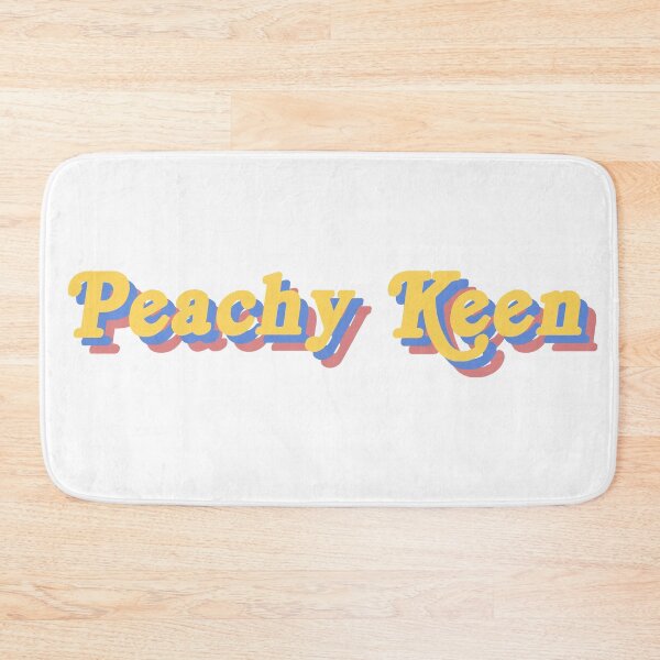 Item preview, Peachy Keen Typography designed and sold by Freshfroot.