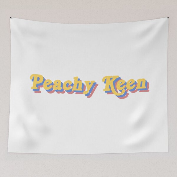Item preview, Peachy Keen Typography designed and sold by Freshfroot.