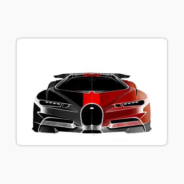 Bugatti sticker on sale