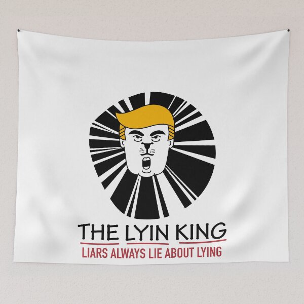 Item preview, The Lyin King Impeach Anti President False Claims designed and sold by deichmonster.