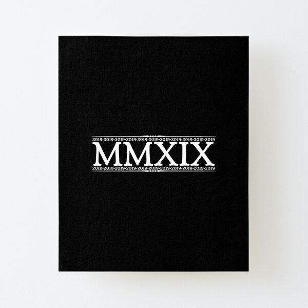 roman-numerals-mounted-prints-redbubble