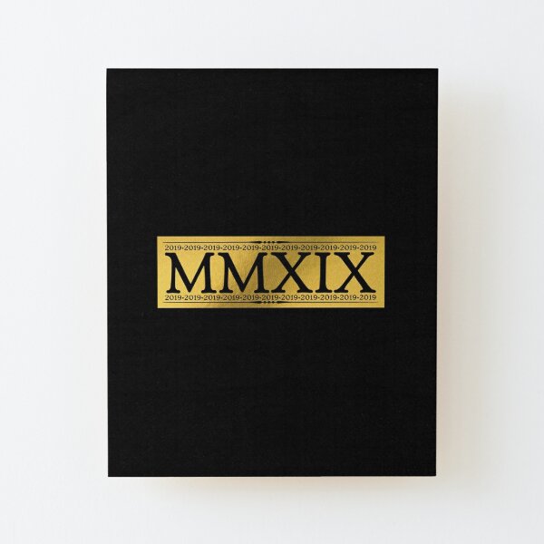 roman-numerals-mounted-prints-redbubble