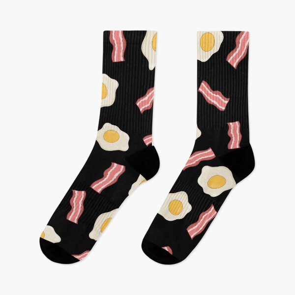 Item preview, Bacon and Egg Pop Art Pattern designed and sold by ValentinaHramov.