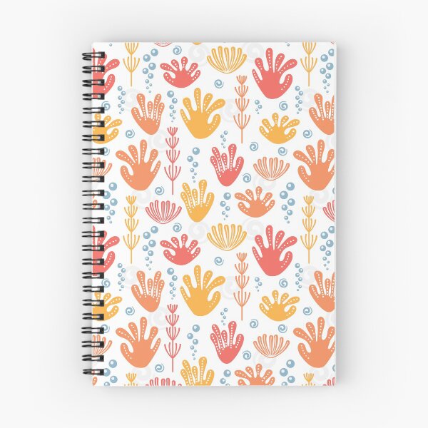 Item preview, Fun underwater pattern with colorful corals designed and sold by FarAwayElla.