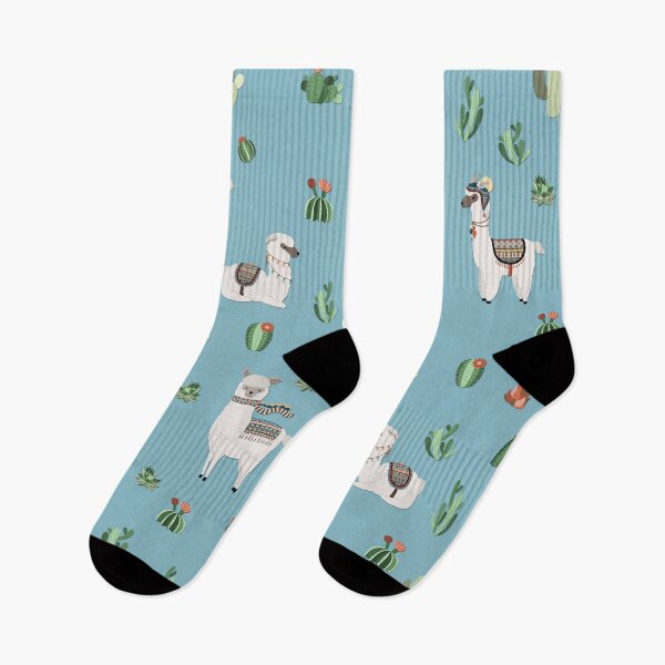 Item preview, Lama and cactus pattern designed and sold by ValentinaHramov.