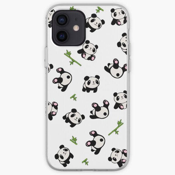 Panda pattern iPhone Soft Case