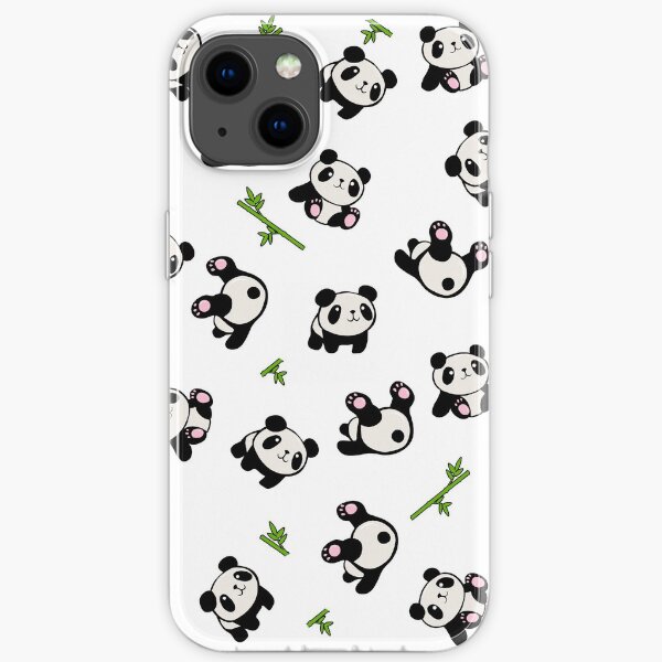 Panda pattern iPhone Soft Case